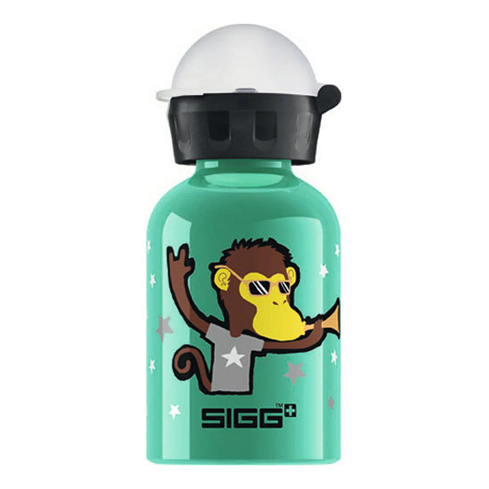 Sigg Go Team Monkey Elephant Water Bottle, 0.3 Ltr